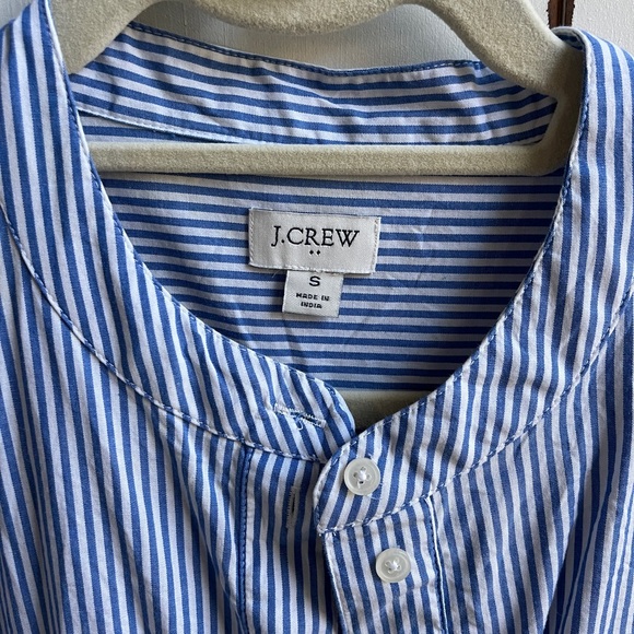 J. Crew tiered poplin dress - Picture 3 of 5